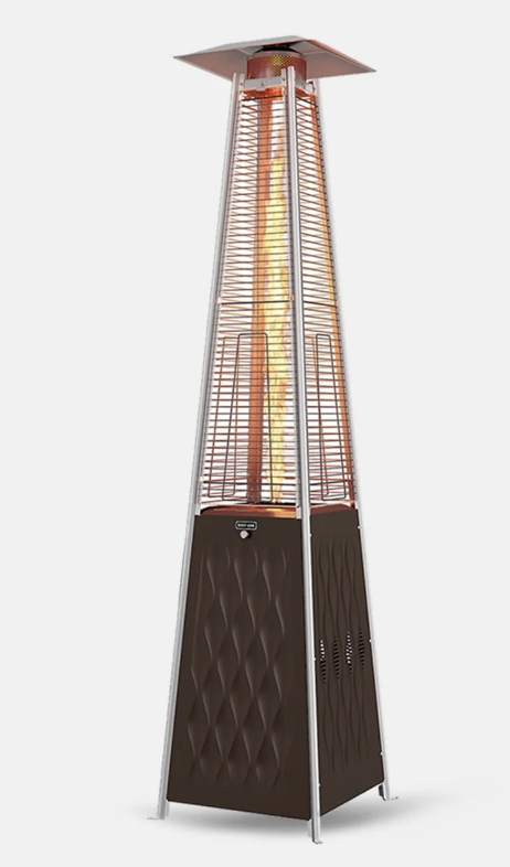 Pyramid patio heater