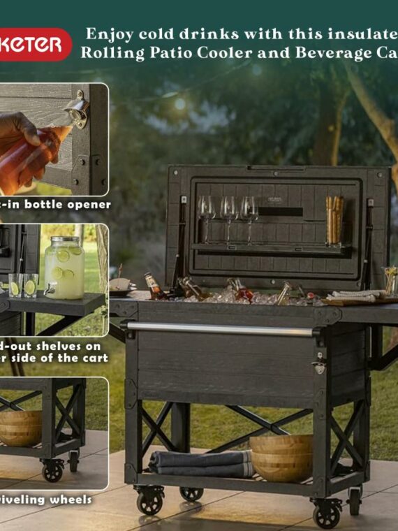 Outdoor standing cooler