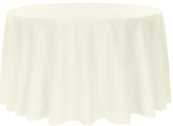 108 inch round tablecloth
