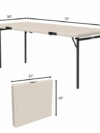 6' Fold-in-Half Table