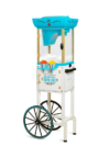 Snow cone machine with wheels